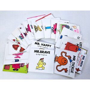 Lot 22 Mr. Men Little Miss Books Roger Hargreaves 21 Unique + London + 2 French